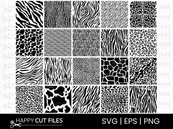 Animal Skin Seamless Pattern Bundle for Local Business Graphics