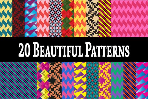 Beautiful Pattern Backgrounds 2: A Graphic Design Asset for Creative Projects