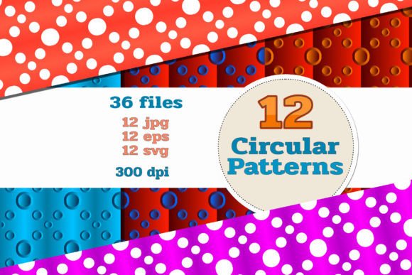 Circular Design Pattern for Graphics and Patterns