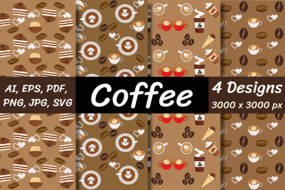 Coffee Graphics for Creative Projects