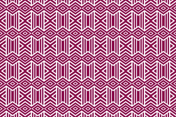 Dark Pink Geometric Pattern for Modern Graphics and Branding