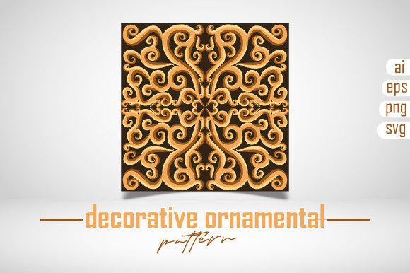 Decorative Ornamental Pattern Design for Blogs and Websites