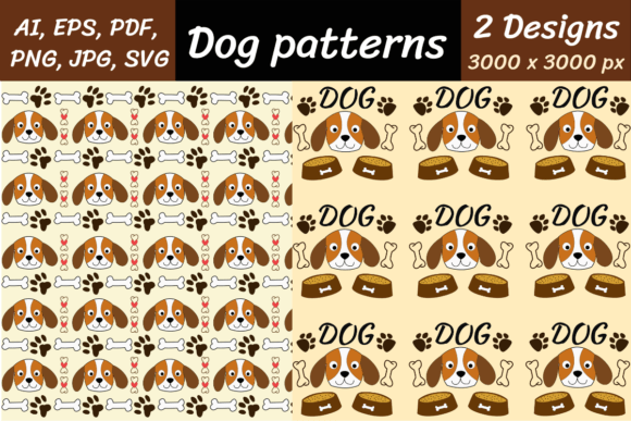 Dog Graphics for Crafting and Handmade Business