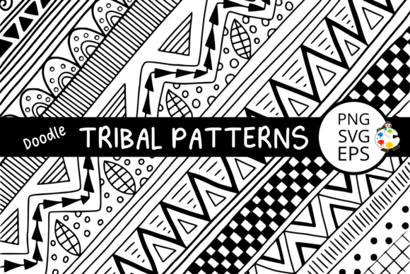 Doodle Style Tribal Pattern Papers Review