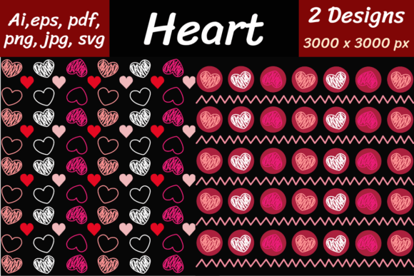Heart Graphics: A Versatile Pattern for Branding and Marketing