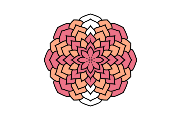 Mandala Patterns Decorative Colorful Graphics