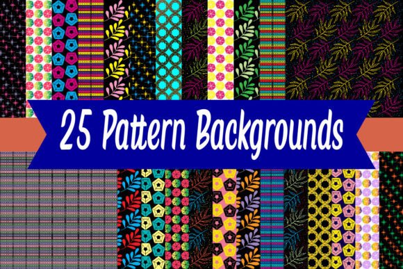Pattern Backgrounds 3: A Versatile Graphic Design Asset for Crafters