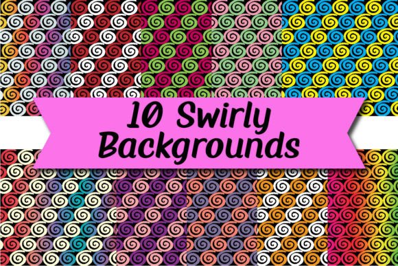 Swirl Pattern Backgrounds for Creative Design Projects